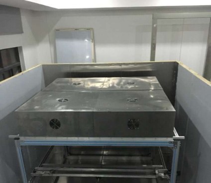 鹽霧腐蝕試驗箱安裝過程圖